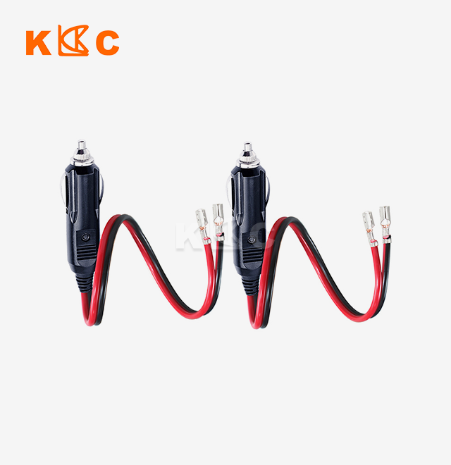 Cigarette Lighter Plug to Spade Terminals